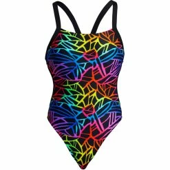 Funkita - Ladies Swimsuit Brace Free One Piece Rainbow Web -Baratza store funkita ladies brace free one piece swimsuit rainbow web 1 1254384 grande