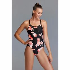 FUNKITA - Ladies Swimsuit Diamond Back One Piece Rose Garden -Baratza store funkita ladies diamond back one piece swimsuit rose garden 5 1086009 grande