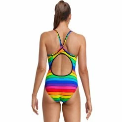 FUNKITA - Ladies Diamond Back One Piece Rainbow Racer -Baratza store funkita rainbow racer ladies diamond back one piece 2 grande