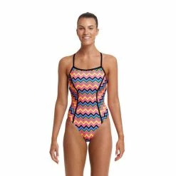 FUNKITA - Ladies Strapped In One Piece Ziggy Pop -Baratza store funkita ziggy pop bond girl swimsuit grande