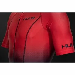 HUUB - Mens Trisuit Commit Long Course Trisuit Red/Black -Baratza store huub design commit long course tri suit 4 979279 grande