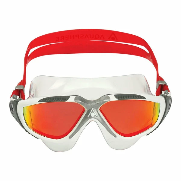Aquasphere - Goggles Vista Swim Mask Red Titanium Mirrored 3 Aquasphere - Goggles Vista Swim Mask Red Titanium Mirrored