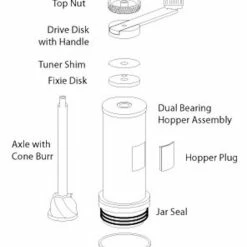 Orphan Espresso Fixie Manual Coffee Grinder -Baratza store orphan espresso fixie manual coffee grinder 7087