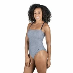 Zoggs - Womens Swimsuit Pebbly Bandeau Crossback