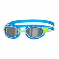 Zoggs - Goggles Predator Titanium Silver Blue Mirrored