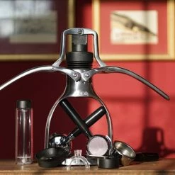 ROK EspressoGC Manual Espresso Machine, Explorer Edition Bundle -Baratza store rok espresso explorer edition 7898