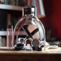 ROK EspressoGC Manual Espresso Machine, Explorer Edition Bundle -Baratza store rok espresso explorer edition 7899