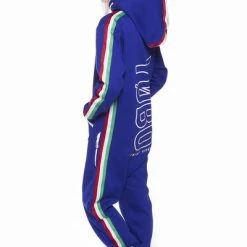 SWIMZI - Onesie 'YOBO' Azure Tricolour -Baratza store rt swimzi azure yobo w side web 1 grande
