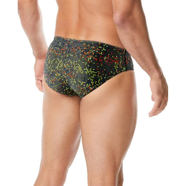 TYR - Mens Brief Atomic Racer Black/Multi 4 TYR - Mens Brief Atomic Racer Black/Multi - Image 2